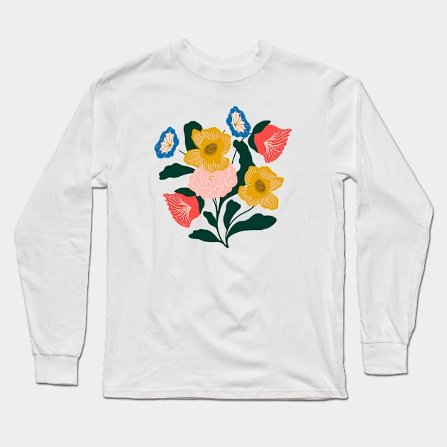 London floral Long Sleeve T-Shirt by Taranormal